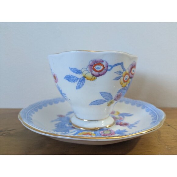 Royal Albert Bone China Tea Cup Saucer England Floral Pattern Vintage - Picture 8 of 16